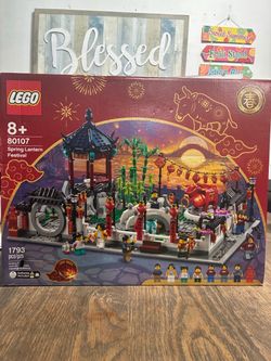 LEGO 80107 Spring Lantern Festival set