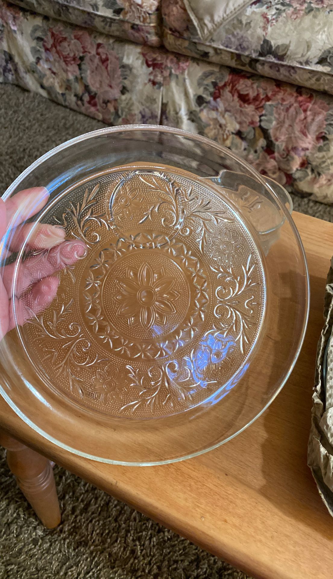 VANTAGE GLASS DESERT or SANDWICH SET OF 8