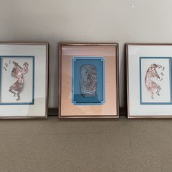 Kokopelli Framed Art