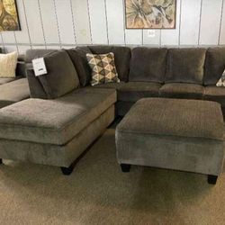 Brand New Ashley Couch Abinger Smoke Sectional 