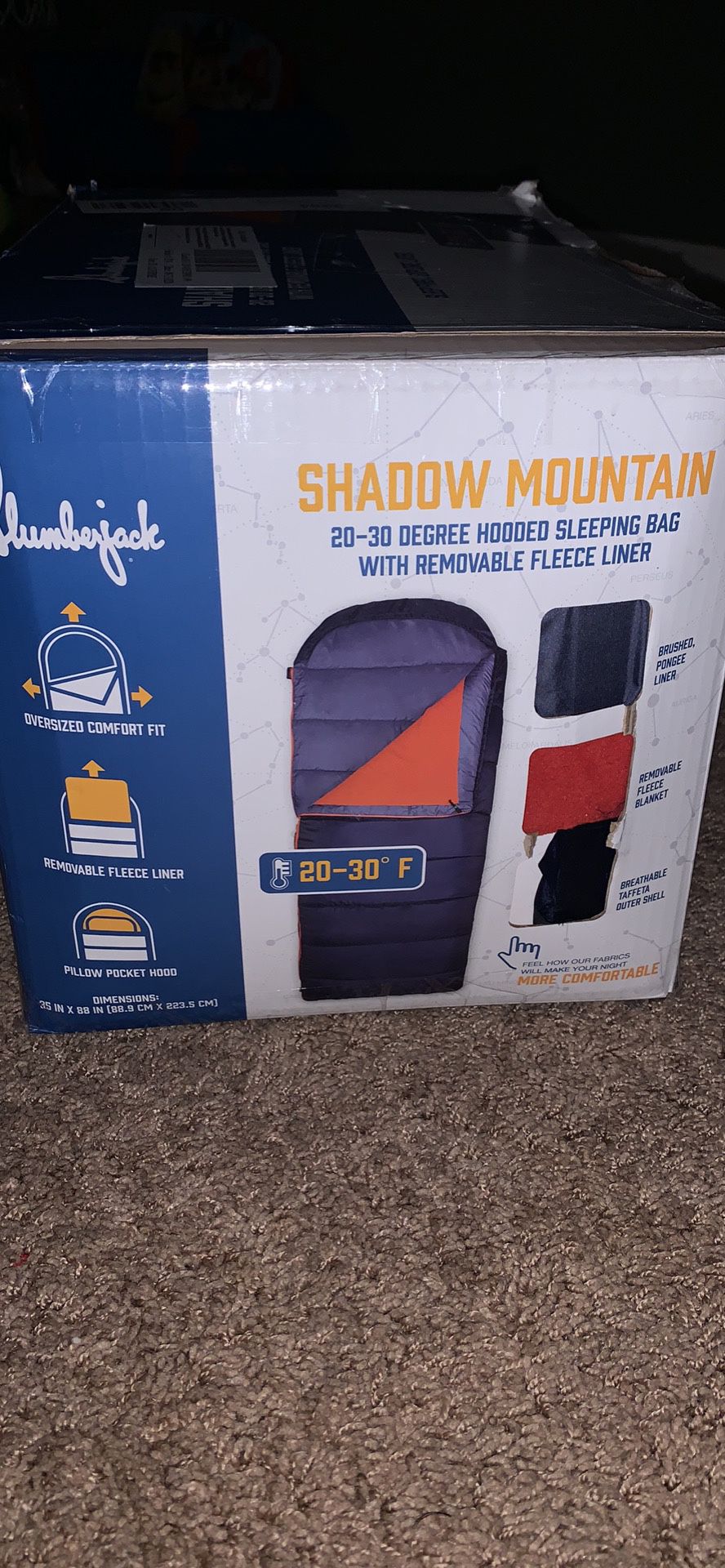 Slumberjack Shadow Mountain Sleeping Bag