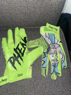 Rick & Morty Football Gloves