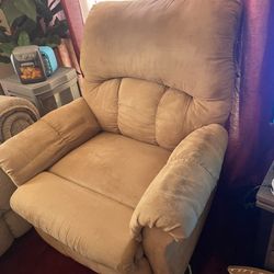 Beige Recliner
