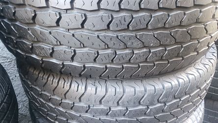Two matching tires for sale 245/75/16