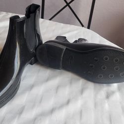 Church's rubber rain booties Women size 8