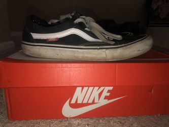 Old School Vans Black/White