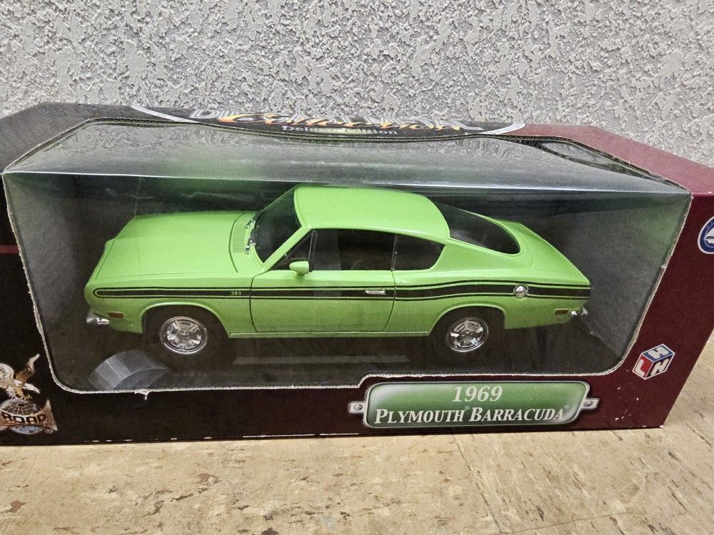 1969 Plymouth Barracuda Die Cast Metal Collection