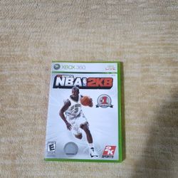 NBA 2k8 Microsoft Xbox 360 - Tested And Fully Functional 