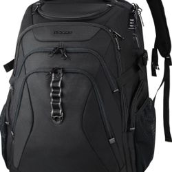 KROSER Travel Laptop Backpack 18.4 Inch XXXL Gaming Backpack with Hard Shell Saferoom RFID Pockets
