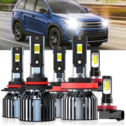 Luces, 9005 de haz alto H11 de haz bajo H11 pack de 6 luces