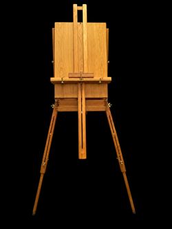 Pro Art PRO-E257L French Sketch Box Easel — Wooden Tripod Artist Easel with Storage Box