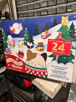 Squishmallows Original 24-Day Micromallows Holiday Plush Advent Calendar