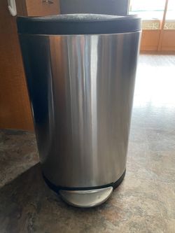 Stainless Steel Garbage Can $20