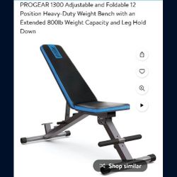 Adjustable Weight Bench 