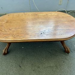 Retro wooden coffee table