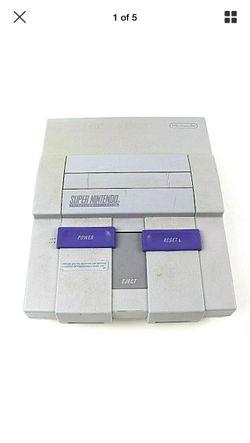 Super Nintendo SNES Game Console