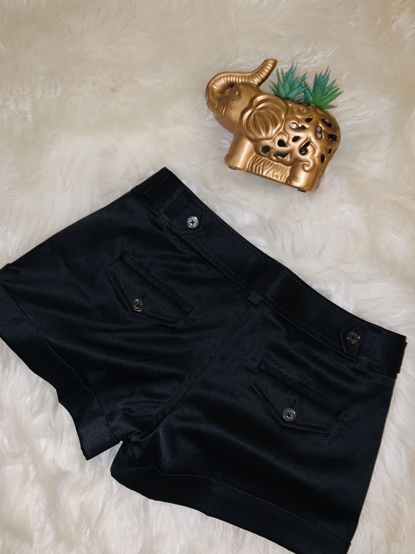 New Express black silk shorts for sale !!!