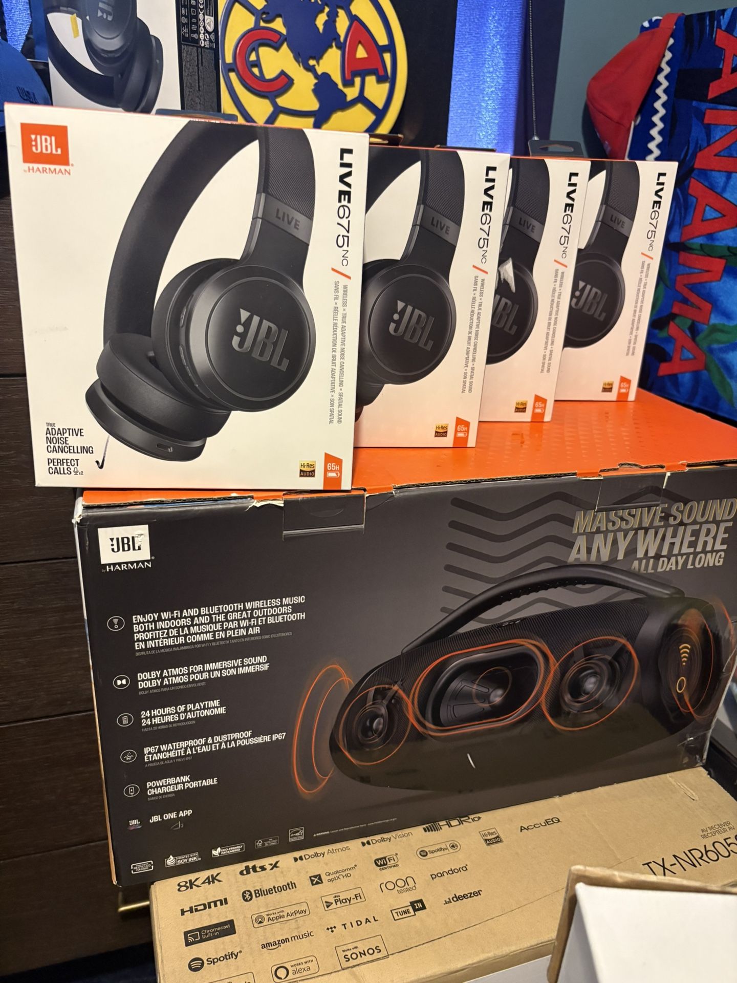 JBL Live (675nc) Wireless Bluetooth Headphones Noise Cancelling | 20+ Hour Battery | Mic Built In