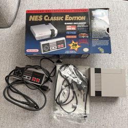 NES Classic Edition Mini Console w/ Box + Controller + HDMI (Works Great)