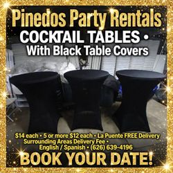 Cocktail tables