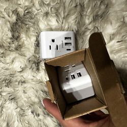 2 Pack European Travel Plug Adapter, One Beat