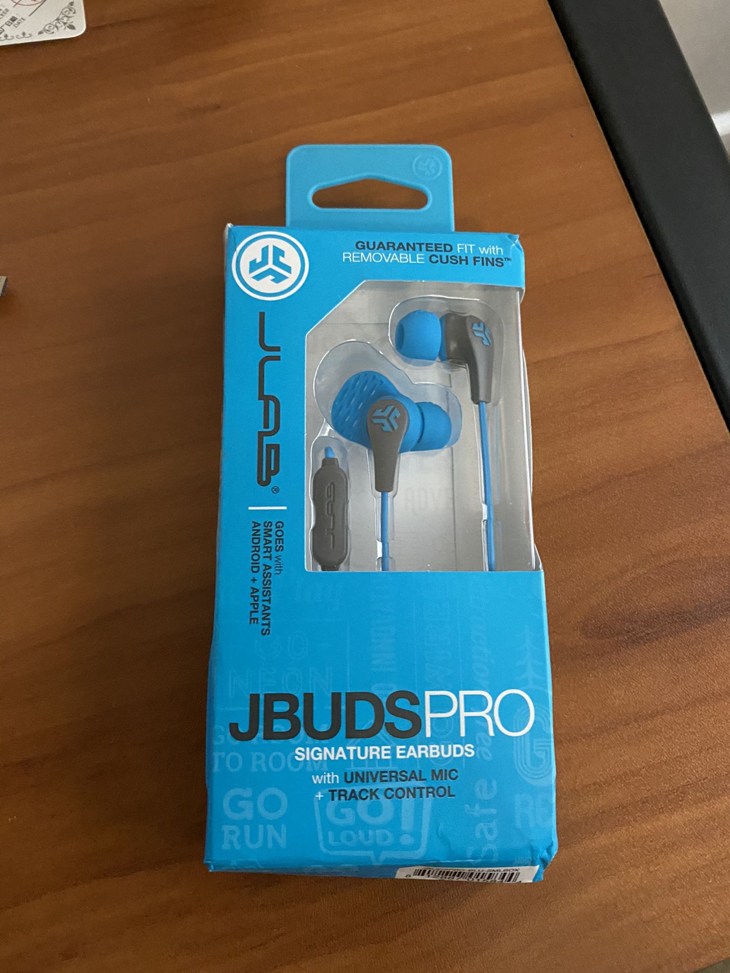 JLab Audio JBuds Pro Premium in-Ear Earbuds with Mic,Smart Assist Android/Apple