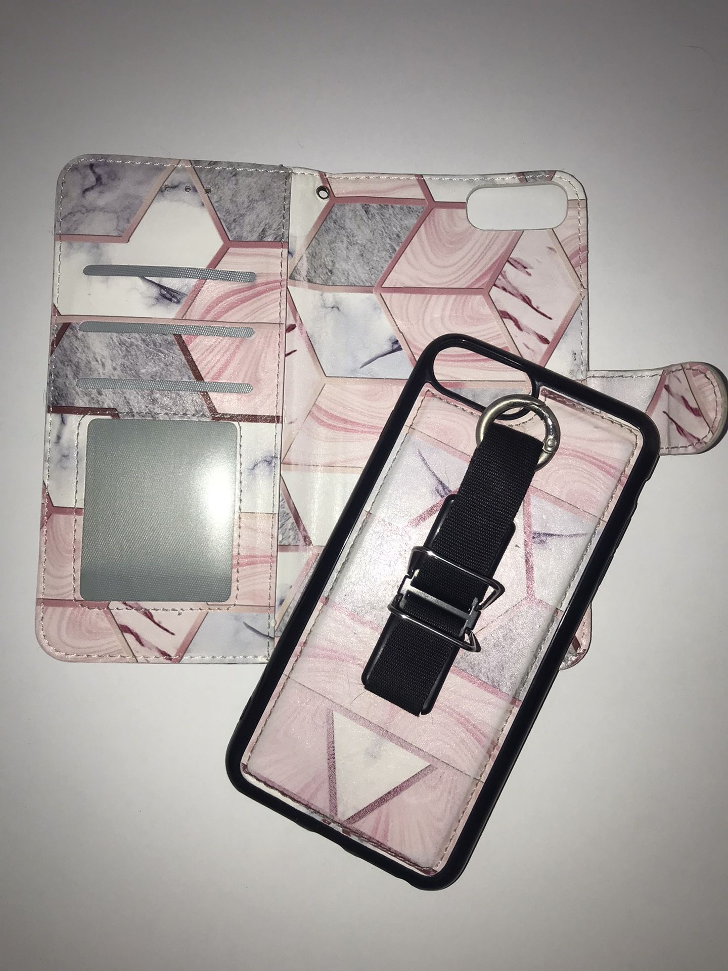 iPhone 8 Plus Removable Magnetic Case  and Sleeve• Case Within Case