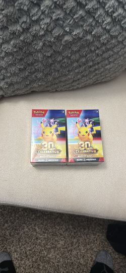 Pokemon 30th booster bundles