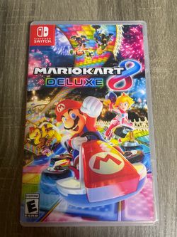 Please message with a fair offer! Mario Kart 8 Deluxe for the Nintendo Switch PLEASE READ DESCRIPTION