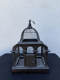 Decorative bird cage