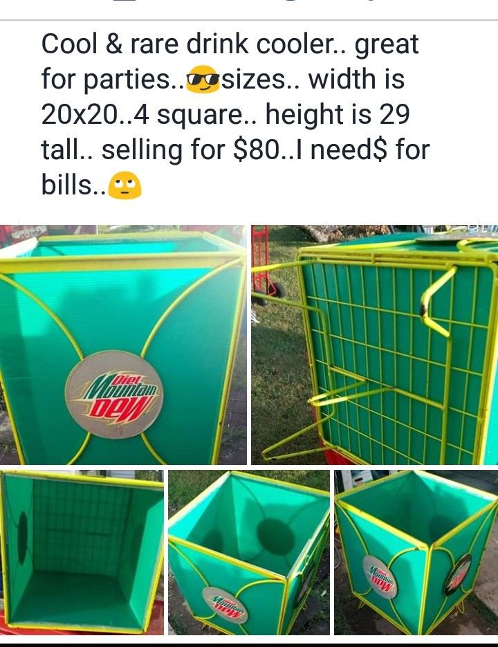 Mt.dew party cooler..