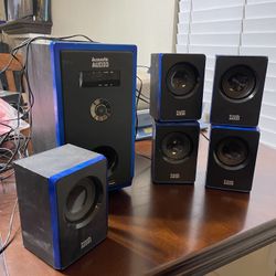 acoustic audio AA5102 bluetooth speaker system