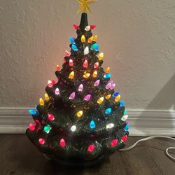 Vintage ceramic Christmas tree