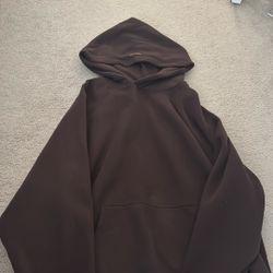 Aritzia Brown Hoodie Mega Fit