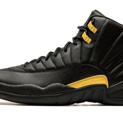 AJ air jordan 12 black taxi 