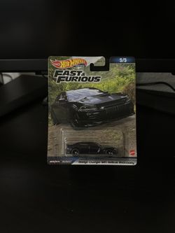 Hot Wheels Premium Fast & Furious Dodge Charger SRT Hellcat Wide body 
