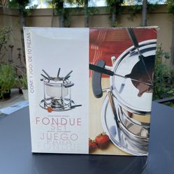 Stainless Steel Fondue Set