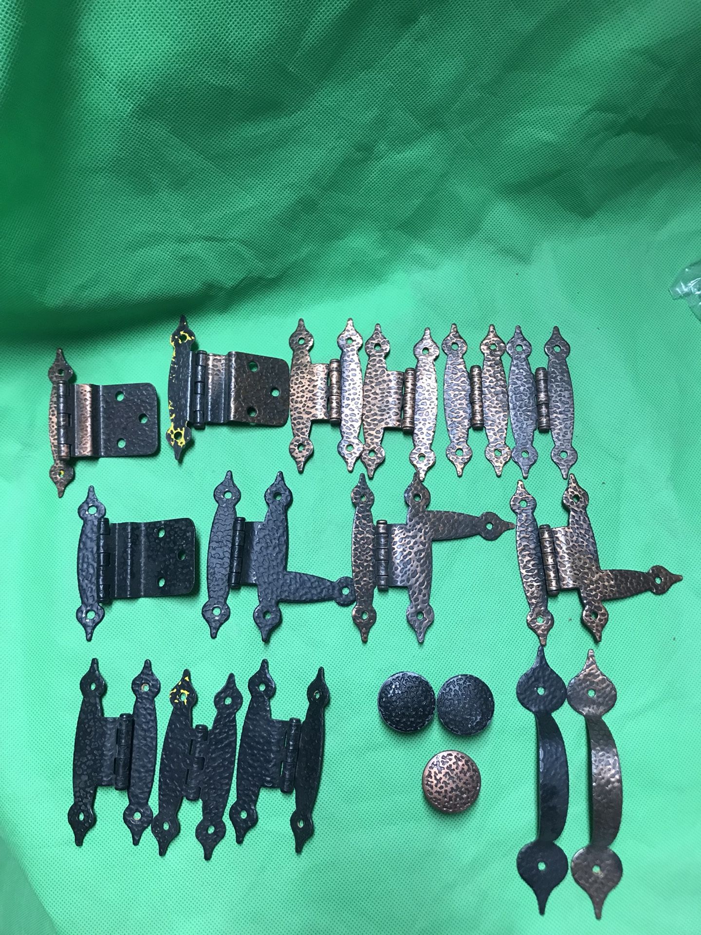 Old Hinges , handles, and knobs