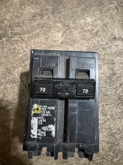 70 amp square d breaker
