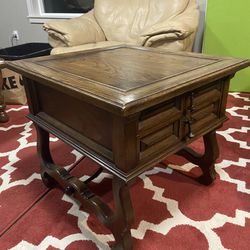 Antique Table Cabinet 