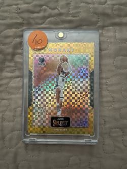 Ja Morant Panini Select Gold Prizm