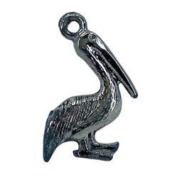 Pelican Sterling Silver Charm, 4.42g