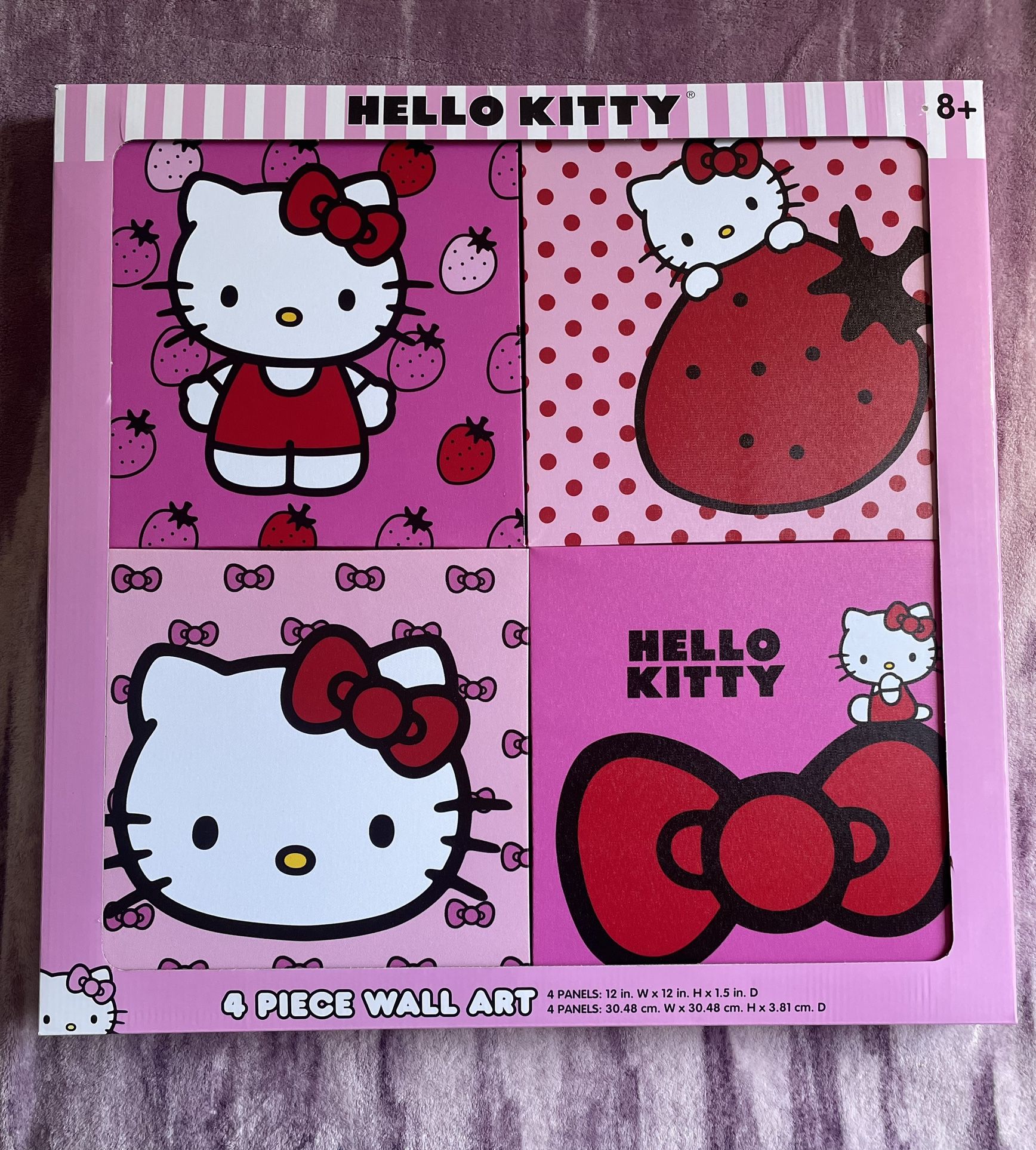 Hello Kitty 3 & 4 Piece Wall Art