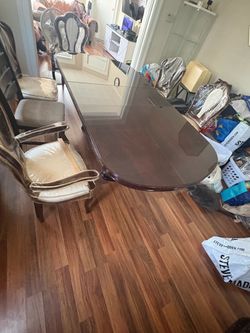 Table and chairs