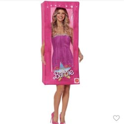 Adult Barbie Doll Box Halloween Costume