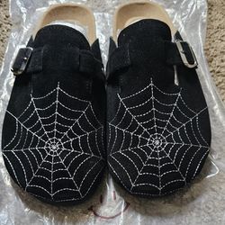 Clogg's - Black Suede Spider Web Edition