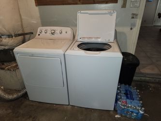 GE Top Load Washer and Dryer Set