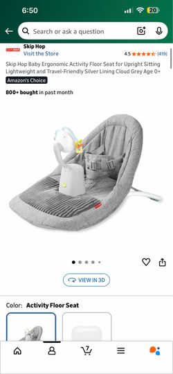 Skip Hop Baby floor seat