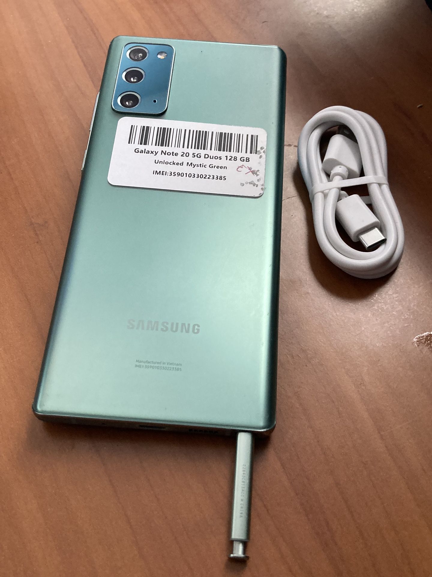 Samsung Note 20 Like New And Unlocked! No tax