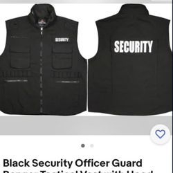 Security Guard Vest 